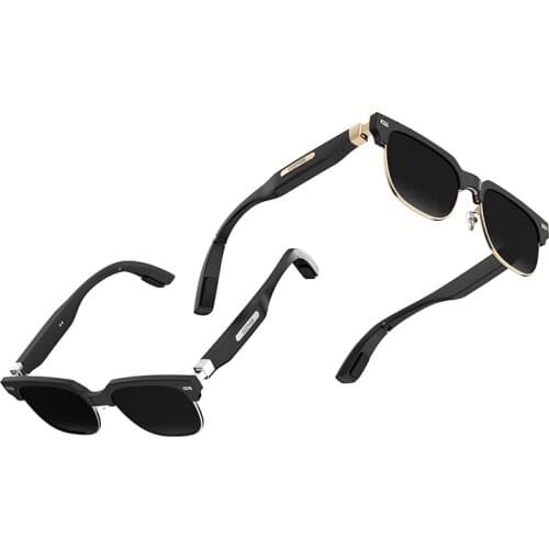 Bone conduction bluetooth glasses polarized smart sunglasses can be anti-blue light cy01 waterproof smart glasses