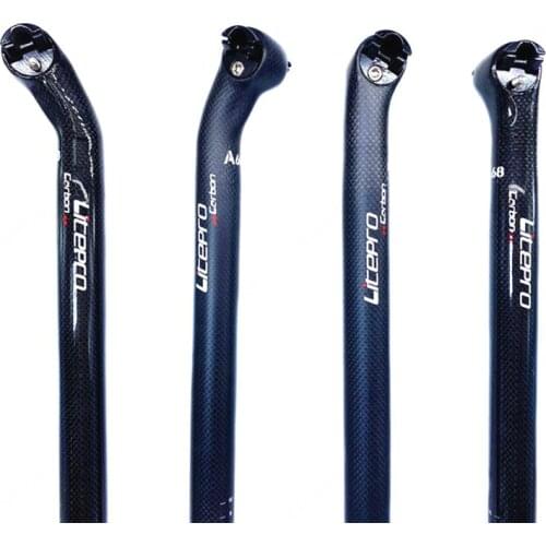 LITEPRO carbon fiber seatpost folding bike 33.9*580MM seat tube 412 folding bike A68 seat tube