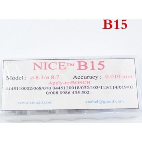 Gasket B15 Common Rail Injector Control Valve Adjustment Gasket B15 Injector Adjustment Gasket Size 8.300-8.700 mm (0.01 mm)