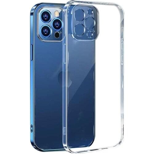 Lens Protector Clear Case For iPhone 13 Pro Max Shockproof Silicone Phone Case For iphone 11 12 Pro max 13 Mini Cover