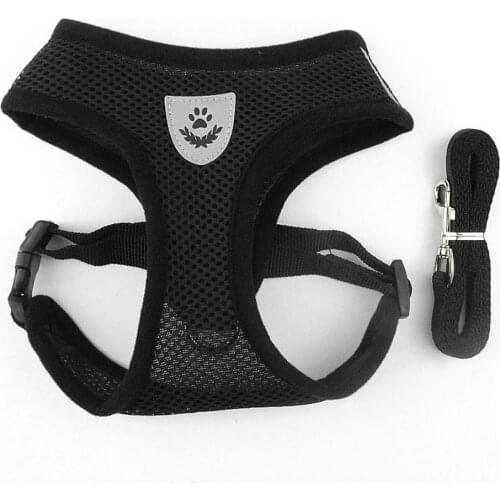 Adjustable Dog Harness Puppy Pet Dogs Vest Car Running Small Medium Large Padded Adjustable Pet Puppy Dogs Soft Vest