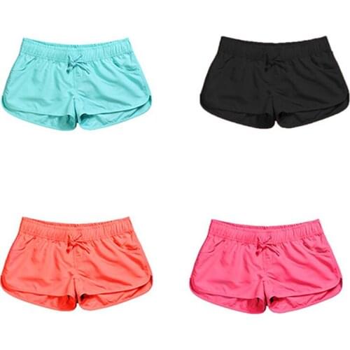 Casual Lace Up Elastic High Waist Shorts Female Knitting Loose Pocket Summer Women Shorts Bottom Sports Fitness