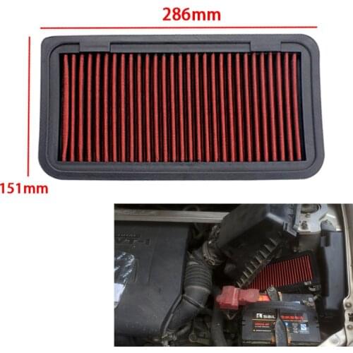 High Flow Nonwovens Replacement Air Filter for TOYOTA Corolla BYD F3 L3 G3 1.5L 1.6L 1.8L Geely Emgrand EC7 OEM 17801-22020