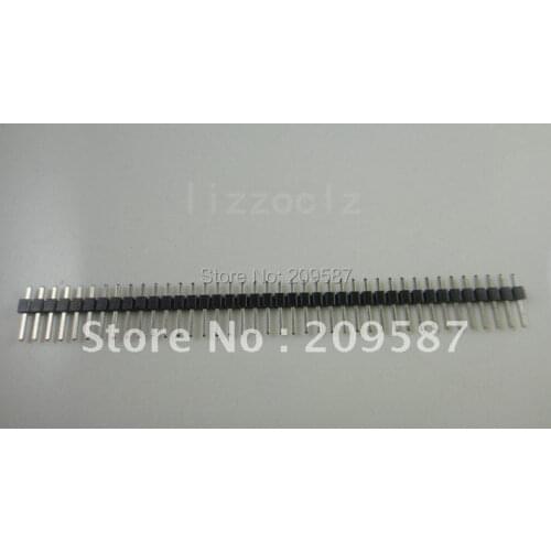 100pcs 1x40 Pin 2.54mm Single Row Male Pin Header connector