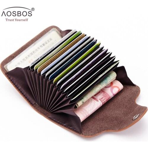 Кошельки и визитницы Aosbos China At AliExpress