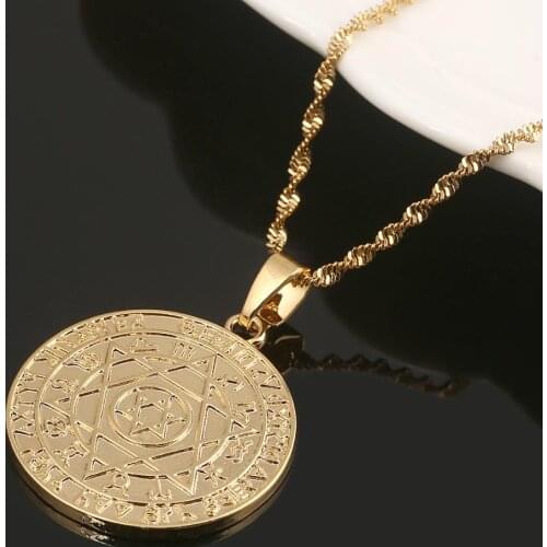 Twelve Constellations Pendant Necklaces Gold Color Twelve Horoscope Star Sign Jewelry