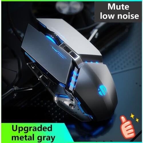 PW2H Gaming Mouse for PC Gamer Mouse Laser Ergonomic Mice with LED Backlit USB Notebook Girl Office Mouse for Laptop Accessories