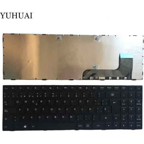New Spanish keyboard for Lenovo Ideapad 100-15 100-15IBY 100-15IB B50-10 SP laptop keyboard black
