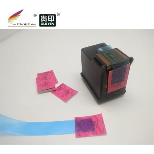 Red tag) red tag cartridge label for HP for lexmark for dell for samsung ink cartridge sealing with blue tape 600pcs/lot