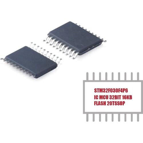 My Group Asia 1PCS STM32F030F4P6 IC MCU 32-Bit 48MHz 16KB (16K x 8) FLASH ARM Cortex-M0 series Microcontroller