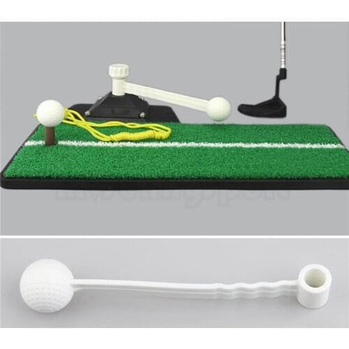 New Plastic Golf Swing Putting Rod Practice Tools Beginners Golf Training Aids Golf Ball With Stick Golfing Accessories 1PC
