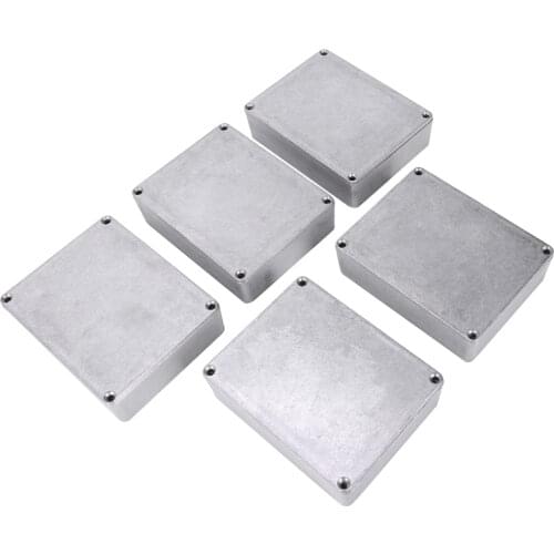 Guitar Effects Pedal Aluminum Stomp Box Enclosure for DIY Guitar Pedal Kit 1590BB