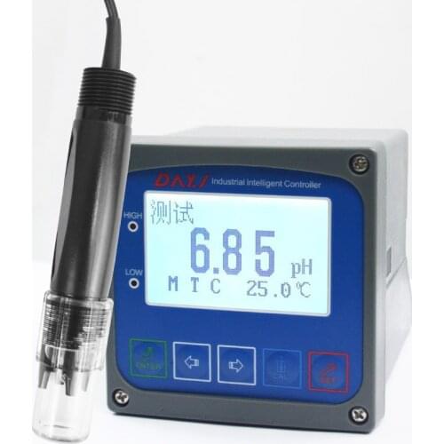 Instrument Used To Measure Ph Doser Measurement, Ph And Temperature Detector With Probe For Water