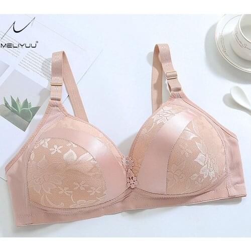 Sexy Push Up Bra For Women 3/4 Cup Support Plus Size Bras Sexy Lingerie Light Padded Brassiere Cozy Wire Free Bralette Underwear