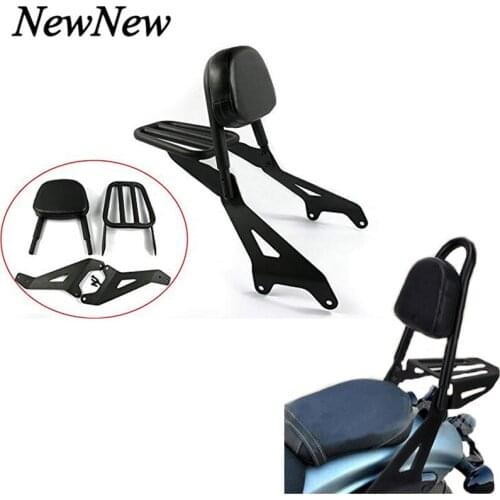 Motorcycle Detachable Backrest Rear Sissy Bar With Pad Luggage Rack For Yamaha V Star Bolt XVS950 XV950 2013 2014 2015 2016 2017