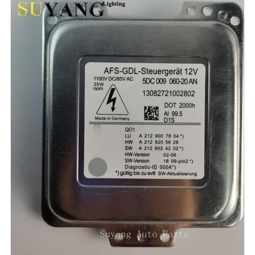 BRAND NEW Xenon D1S D1R Ballast A2129007804 13082721002802 for OEM H-ella AFS-GDL AFS-GDL 5DC009060-20 Headlight Unit