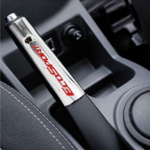 Car-Styling Chrome Handbrake Trim Hand Brake Cover Sticker for Ford Ecosport 2012-2017 Refitted parts of automobile interior