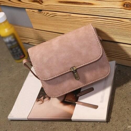 Fashion Solid Color Small Square Bag Handbags Bags for Women 2021 Retro Wild Womens Shoulder Bag Bullet Buckle Messenger Bag