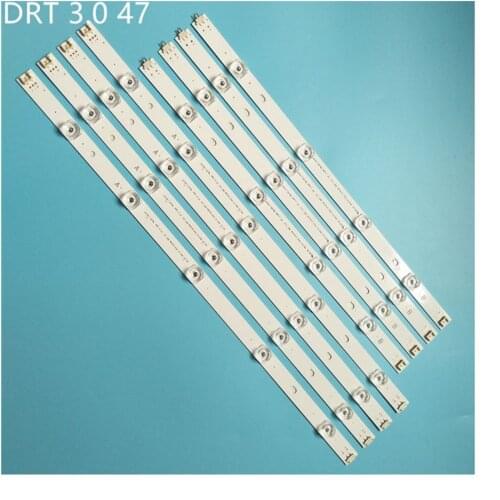 8 Piece/Set LED Backlight Strip For LG 47LB652V 47LB653V 47LB656V 47LB653V-ZK 47 inchs TV Backlight LED Bands Bars Lamps Strips