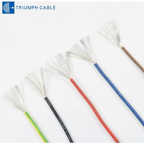 Triumph cable 1/2/5m standard electric wire resistance to low temperature wire UL 3385 16AWG 12AWG 300v XLPE jacket vw-1 wire