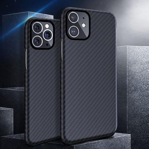 0.7mm Ultra Thin Luxury Carbon Fiber Pattern For iPhone 11 Pro Max Case Cover Aramid Fiber Case For iPhone 11Pro XS Max XR X
