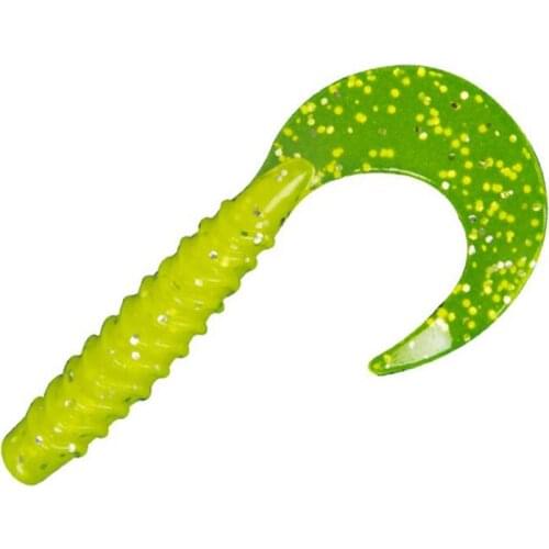 1pcs DYGYGYFZ Jig Swimming Fishing Tackle 7.5cm 2.8g Artificial Bait Lively Worm Soft Lures Silicone Pesca Capuchin Soft Bait
