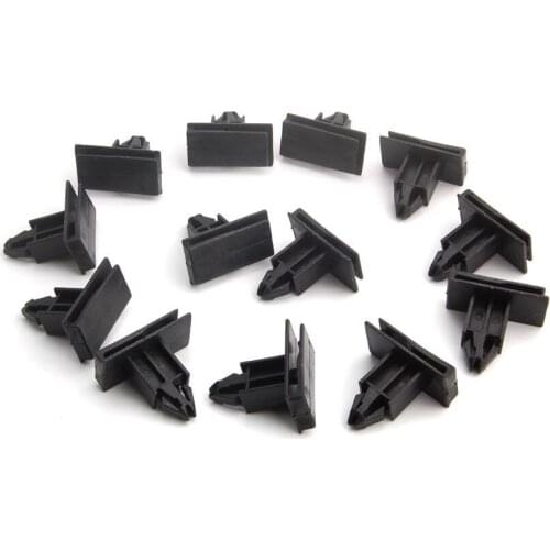 10x Nylon Rocker Panel Moulding Clip 10431761 FIT For Ch-evrolet Impala Monte Carlo