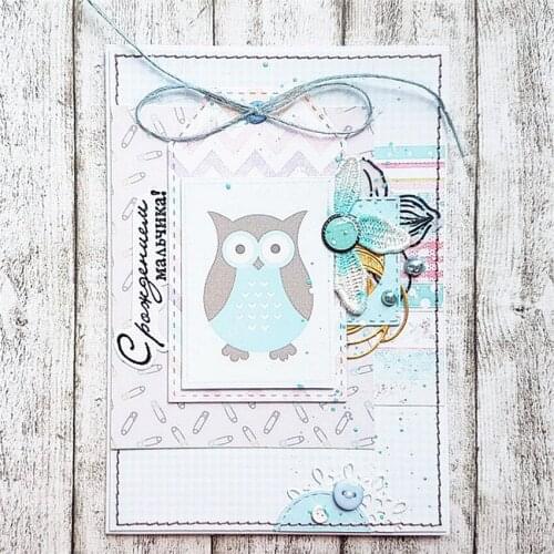 11.5x6.4cm Cute background Cutting dies metal crafts paper die-cutting /DIY embossing Easter and New Year Scrapbooking