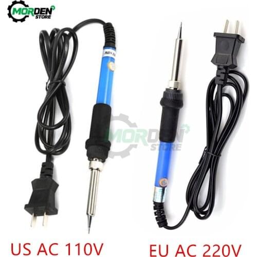 AC 110V 220V 60W Heat Gun Welding Adjustable Temperature 907 Electric Soldering Iron Welding Tool Iron Tip EU/US