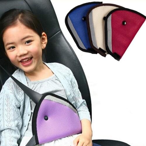 Car Safe Fit Seat Belt Adjuster Car Safety Belt Adjust Device Baby Child Protector Covers Positioner