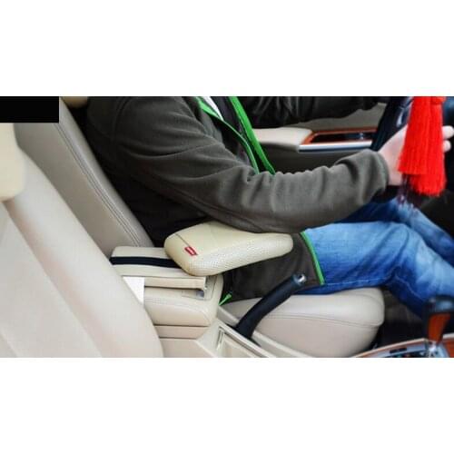 Black! Center console armrest storage box elbow supporting armrest for Nissan Qashqai Sunny Tiida Livina 2007-2015