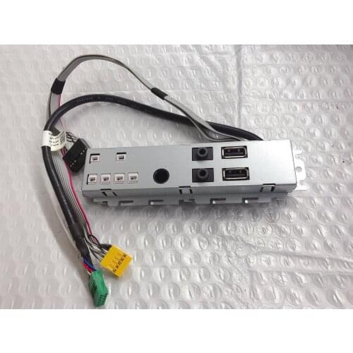 FOR Dell Optiplex 390 3010 SFF Front USB / Audio / LED Panel Assembly 09F4N6