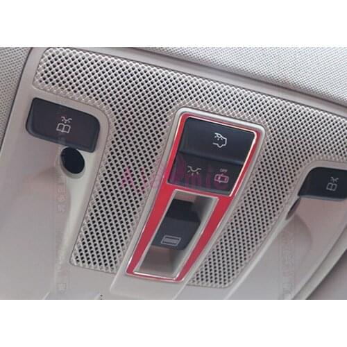 For Mercedes Benz AMG GLA CLA A B Class Reader Lamp Cover Interior Moulding Trim Aluminum Alloy Accessories