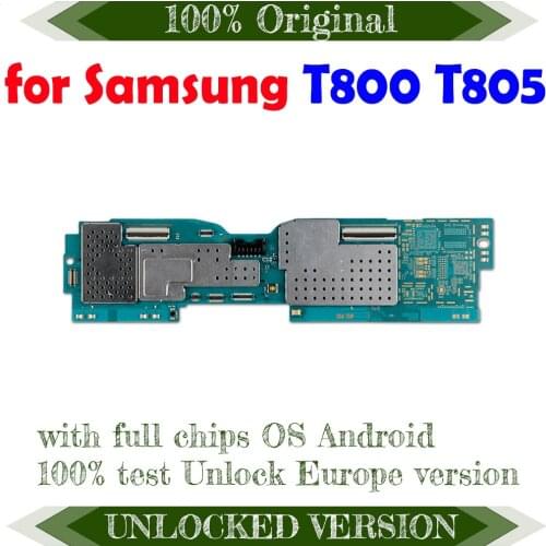 Europe Version For Samsung Galaxy T805 Logic Board Original 100% Unlocked For Samsung Galaxy Tab S 10.5 T800 WIFI Motherboard