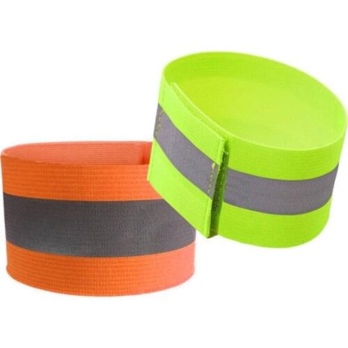 Hot Sale Reflective Armband Belt Strap For Outdoor Sports Night Running Cycling Sports reflective arm with wristband 2020 New