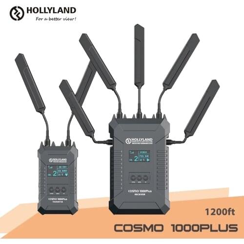 HOLLYLAND COSMO 400FT Wireless HD Video Transmission System 3G-SDI 1080 Broadcast Professional video Transmitter & Receiver