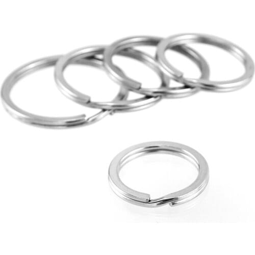 35mm diameter key ring wire diameter thickness 2mm wholesale 100pcs