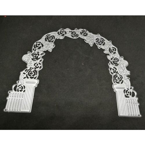 Metal flower door Cutting Dies Stencils for DIY Scrapbooking/photo album Decorative Embossing DIY Paper Cards