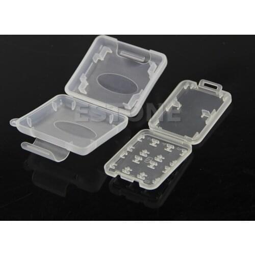 New Plastic Case for micro sd TF Memory Card Storage Holder Box Protector for micro sd/TF /SDHC/SDXC/MMC/MS ProDu Card