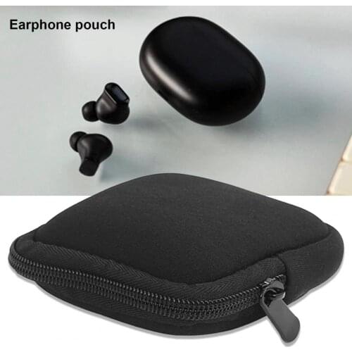 Portable Storage Bag Wear-resistant Dust-proof Bluetooth Earphone Shockproof Protective Pouch for Apple Beats-Studio Buds