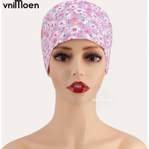 Adjustable Scrub Hat Wholesale Price Operating Room Nurse Uniform Accessories Medical Work Caps Health Center Doctor hat