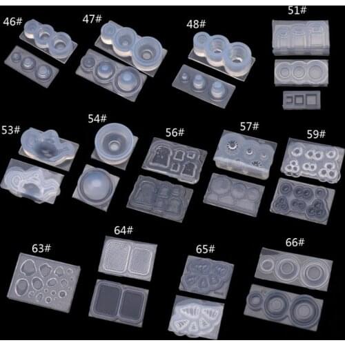 Handmade Small Size 3D Honey Jar Bowl Barrel Bottle Resin Mold Miniture Food Play Bread Toast Poached Egg Silicone Mold