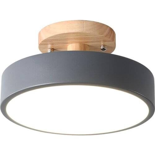 Modern Nordic Led Ceiling Light Living Room Bedroom Furniture Kitchen Loft Porch Kids Room Macron Indoor Ceiling Lightings
