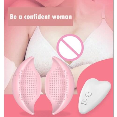 10 Speed Nipple Vibrator Wireless Remote Control Massager Breasts Enlarge Milk Paste Stimulator Breast Adult Products Sex Toys