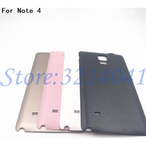 Battery Back Cover For Samsung Galaxy Note 4 N910F N910V N910C N910I Rear Housing Battery Door Case Repair parts