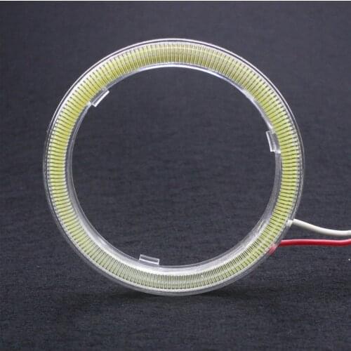 1 pair Car Angel Eyes Led Car Halo Ring Lights Led Angel Eyes Headlight for Car Auto Moto Moped Scooter Motorcycle DC 12V 3W