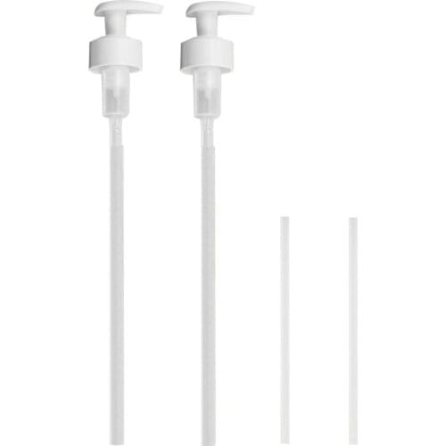 2Pcs Kitchen Oyster Sauce Oil Bottle Pump Nozzle Press Restaurant Replacement