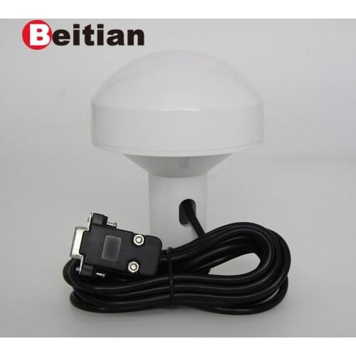 BEITIAN 5.0V suppy voltage,RS-232,DB9 connector,GPS chipset,Mushroom case,boat marine GPS receiver,BS-573D