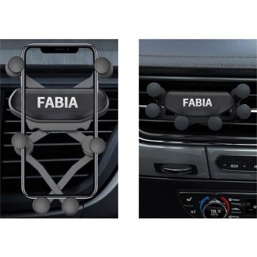 ABS Phone Holder Car Air Outlet-Holder Mobile Phone Car Navigation Mobile Phone Holder Bracket Support For Skoda Octavia Superb