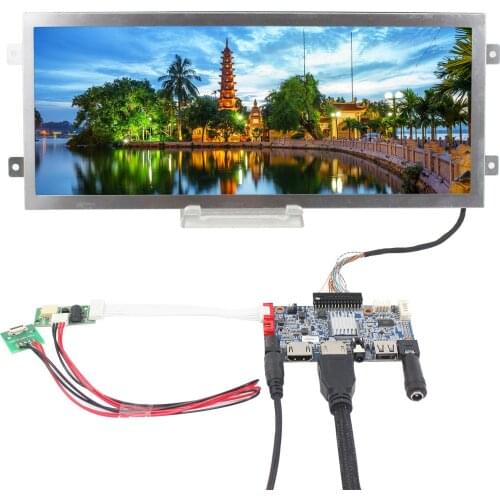 HD MI USB LCD Controller Board VS56S1 work ith 12.3inch HSD123IPW1-A00 1290X720 LCD Screen